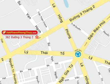 Bản đồ hướng dẫn đi đến cửa hàng Vật Phẩm Phong Thủy số 4