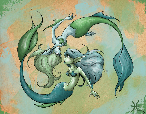 Pisces_Mermaids_by_Paper_Starz