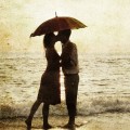 26122-couple-under-an-umbrella-at-the-beach-1920x1080-digital-art-wallpaper