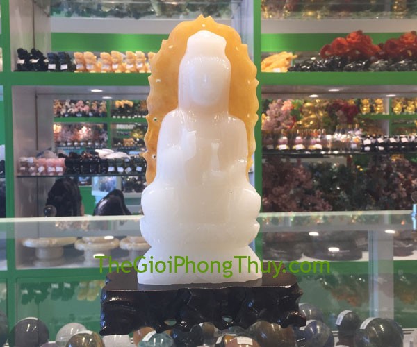 Quan âm bạch ngọc mang lại bình an, sức khỏe 