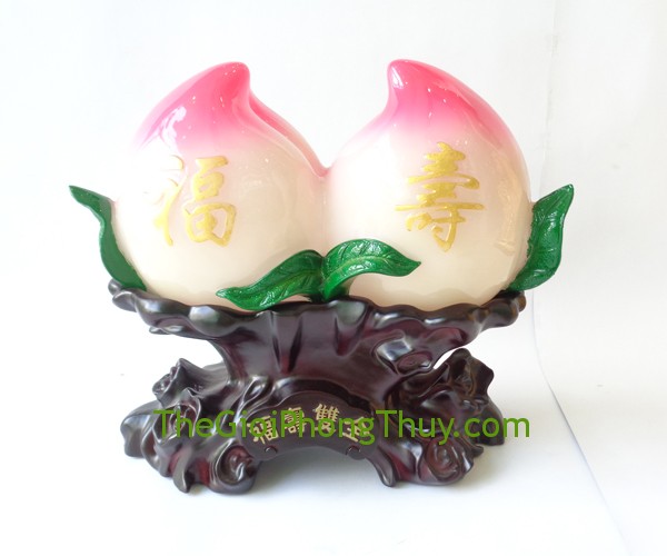 Song đào hồng chúc thọ mang lại sức khỏe, phú quý 