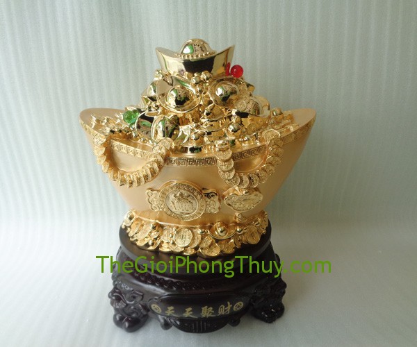 Nguyên bảo đống tiền lớn chiêu tài, nạp phước 