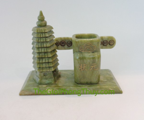 Tháp Lam Ngọc Đựng Bút Trạng Nguyên trợ công danh, sự nghiệp 