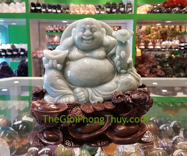 Phật di lặc Ngọc Phỉ Thúy giúp mọi sự hành thông