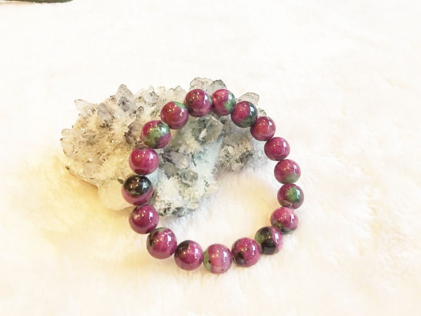 Chuỗi Ruby xanh đỏ A+ Nam Mỹ tăng sức khỏe, trí nhớ