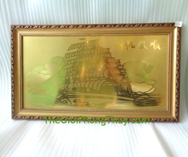 Tranh đồng thuận buồm xuôi gió giúp công việc thuận lợi, suông sẻ