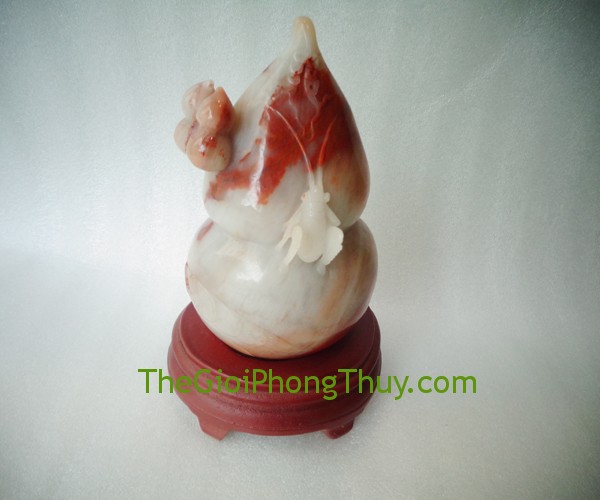 Ve trên Hồ Lô Ngọc Tam Thể mang lại bình an, may mắn 