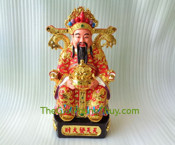 Thần tài đỏ trung mang lại bình an, may mắn 