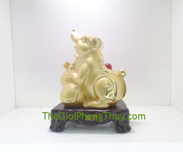 Chuột vàng hồ lô mang lại sự sung túc, đầy đủ 