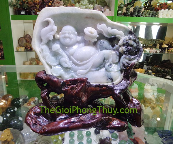 Phật Di Lạc Phỉ Thúy-giúp vui vẻ, an lạc 