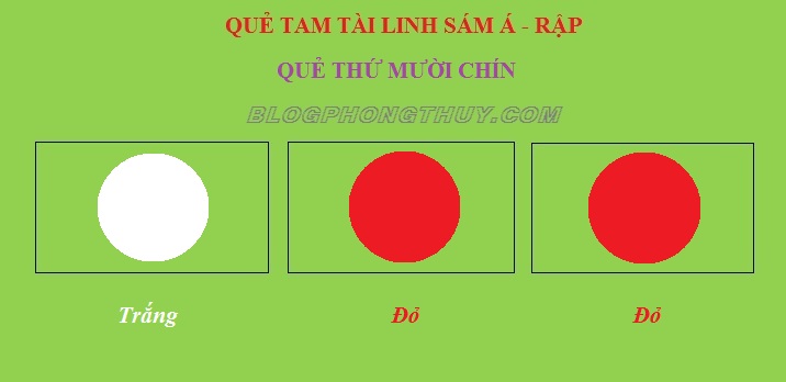 QUẺ THỨ MƯỜI CHÍN