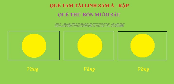 QUẺ THỨ BỐN MƯƠI SÁU