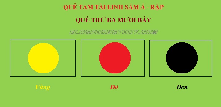 QUẺ THỨ BA MƯƠI BẢY