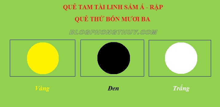 QUẺ THỨ BỐN MƯƠI BA