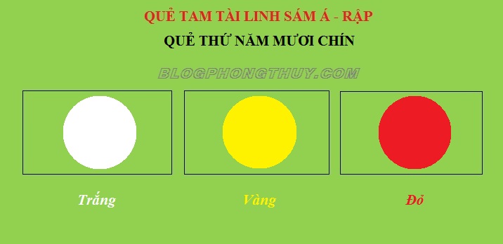 QUẺ THỨ NĂM MƯƠI CHÍN
