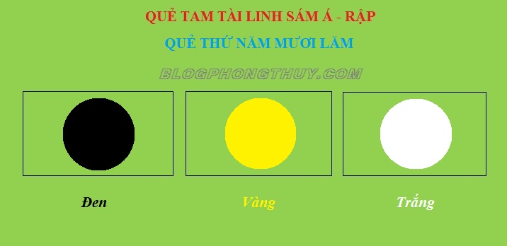 QUẺ THỨ NĂM MƯƠI LĂM